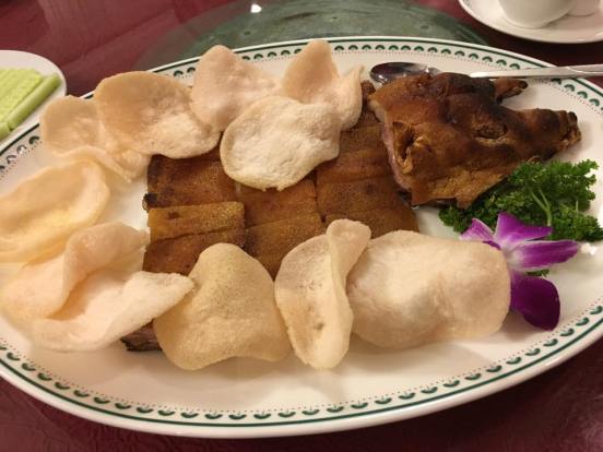 #1 1/2 suckling pig ok not the best