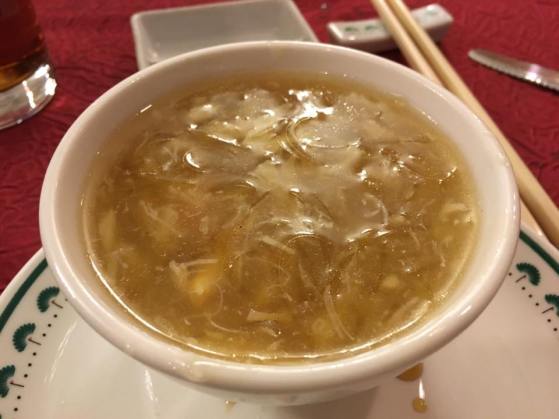 #2 crabmeat sharksfin soup - average