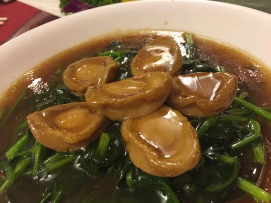 #6 abalone spinach - usual good restaurant standard