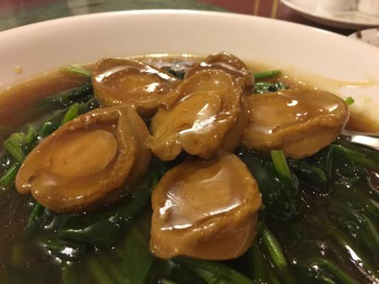#6 abalone spinach - usual good restaurant standard