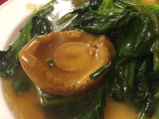 #6 abalone spinach - usual good restaurant standard