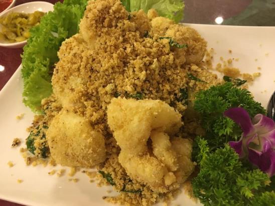 #7 cereal king prawns - excellent!