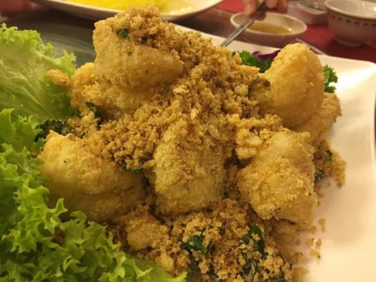 #7 cereal king prawns - excellent!