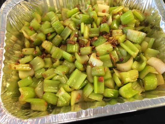 celery with salted fish