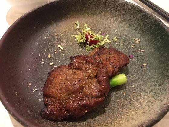 panfried spanish kurobuta steak