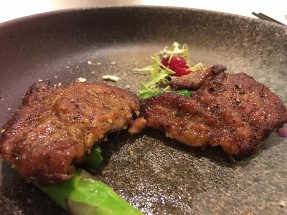 panfried spanish kurobuta steak
