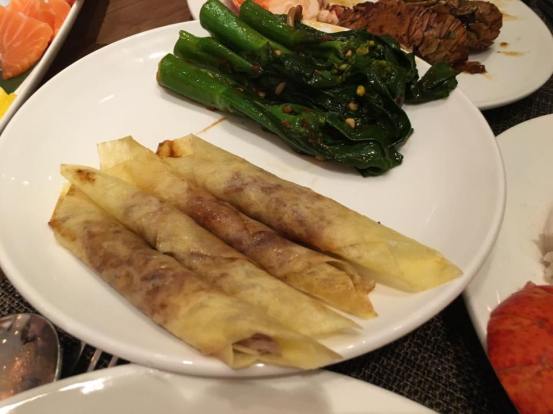 peking duck & kailan