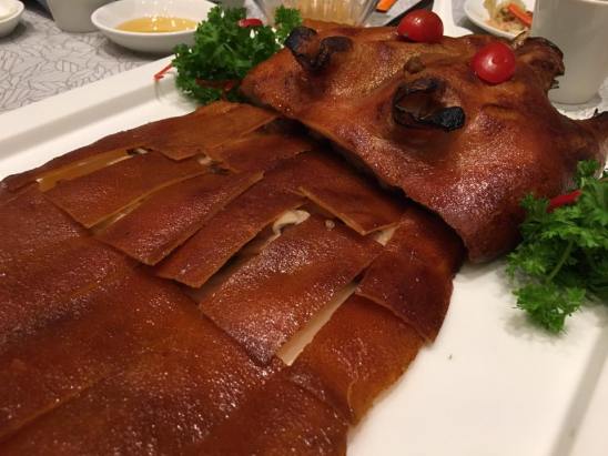 roast suckling pig S$188
