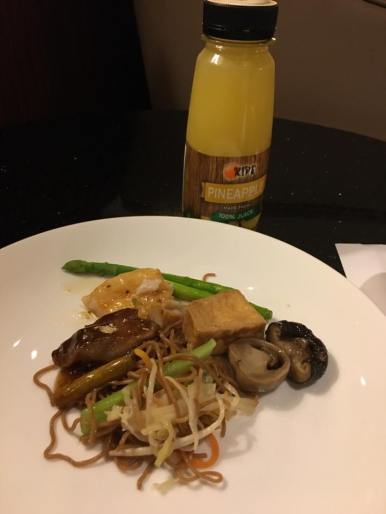 Krisflyer gold lounge food