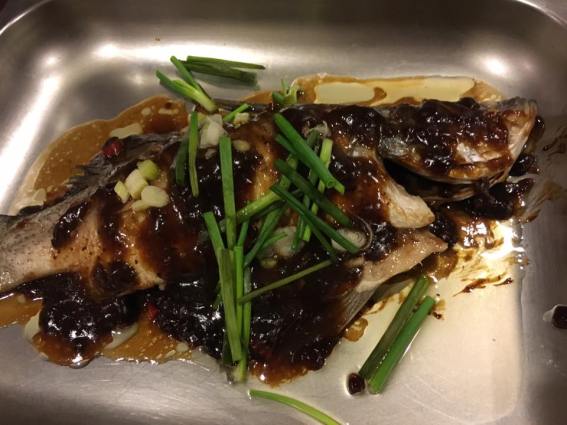 spicy black bean sauce seabass