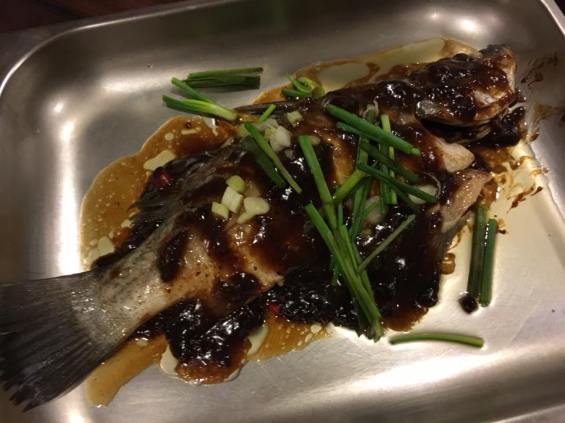 spicy black bean sauce seabass