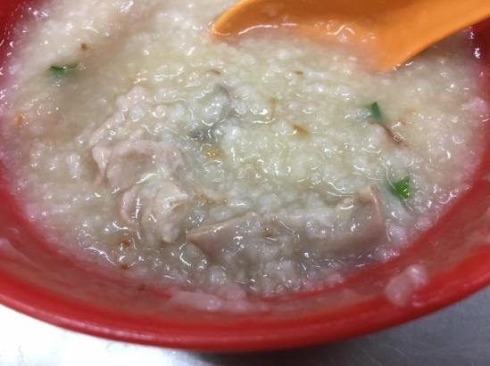 S$4 pork porridge