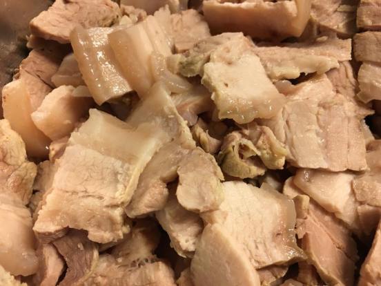 1.5kg belly pork after 5.5hrs in 95degC oven