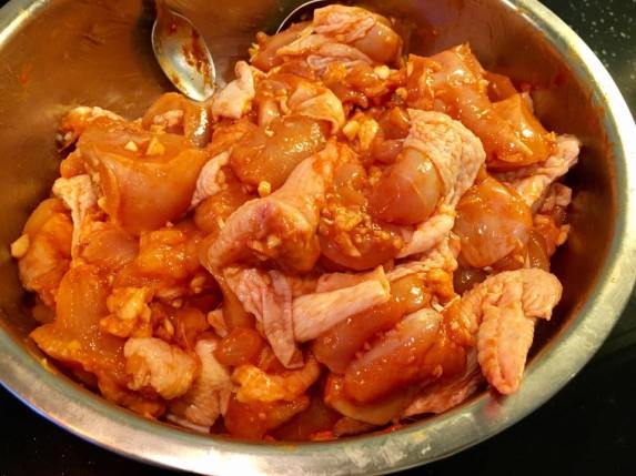 two deboned chickens