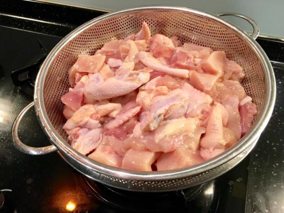 two deboned chickens