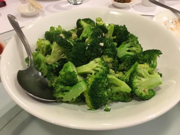 garlic fried brocoli
