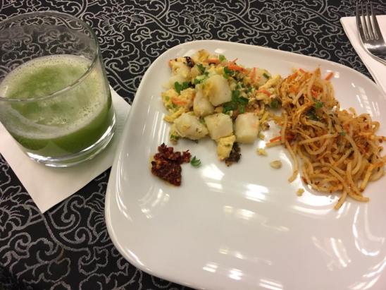 fried carrot cake asia treasures T3 lounge