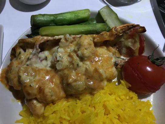 lobster thermidor SQ flight - book the cook