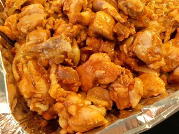 dakgalbi 닭갈비 fried chicken with gochujang