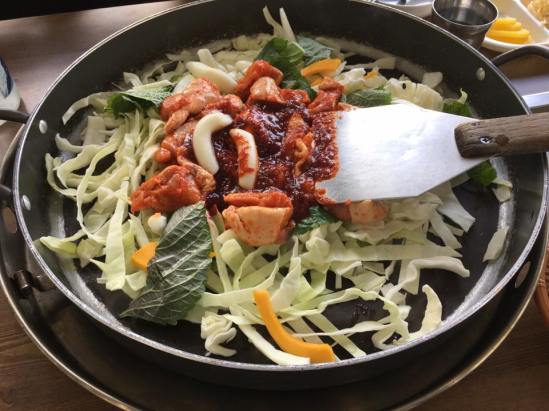 dakgalbi 닭갈비 