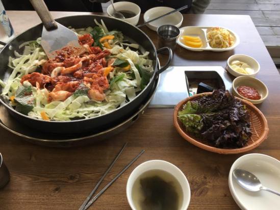 dakgalbi 닭갈비 