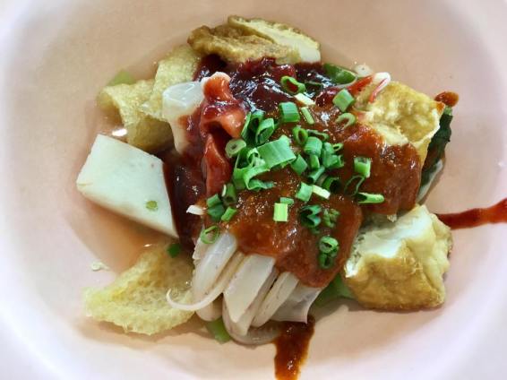 yong tau foo - S$4.10 for 7 items