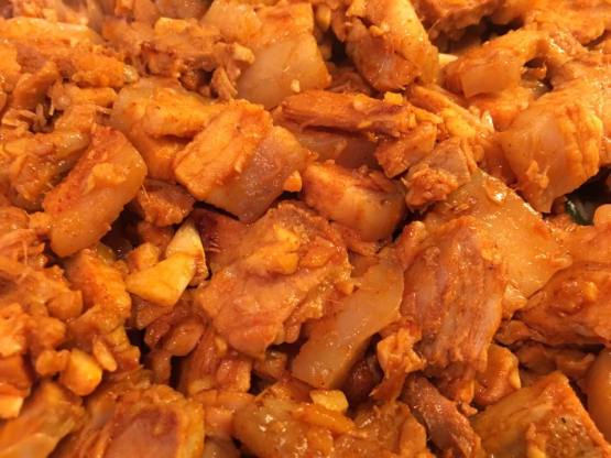 korean grilled belly pork with gochujang