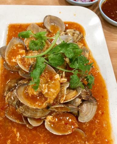 lala - little neck clams