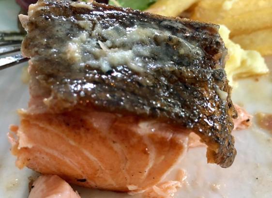 pan-seared salmon