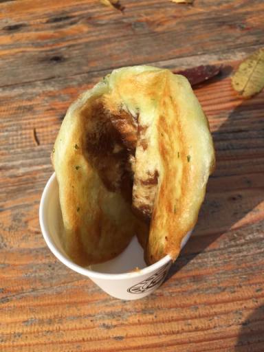 red bean fried pastry nami Island 남이선 南怡岛