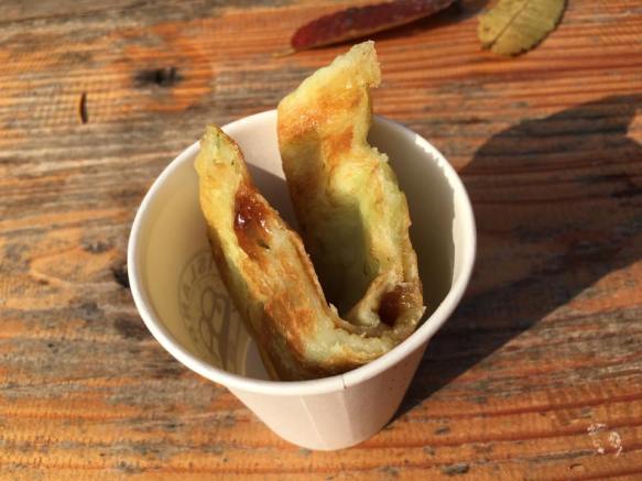 red bean fried pastry nami Island 남이선 南怡岛 