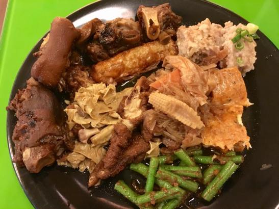 teochew muay buffet items