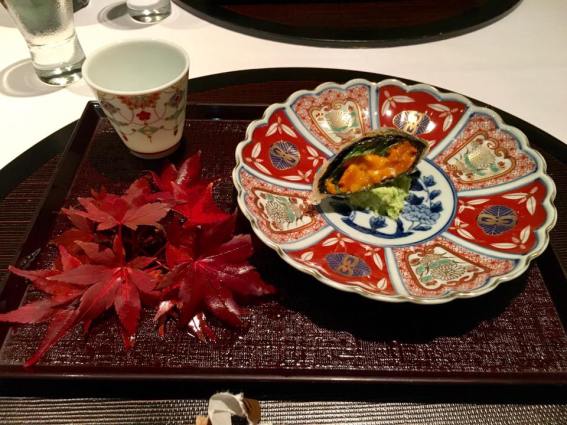 uni isobe age + kinono mushroom consomme