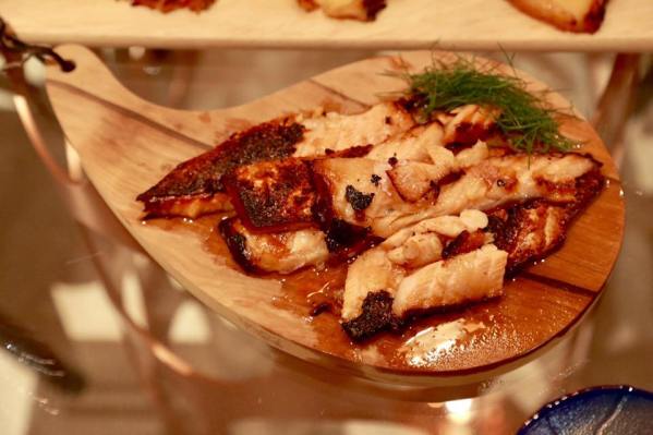 #3 teriyaki salmon belly
