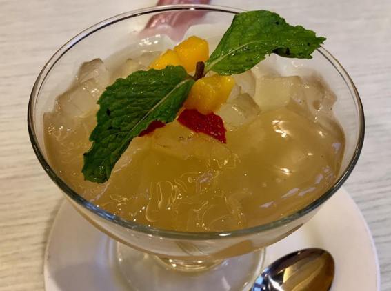 aloe vera jelly - S$5.80 dessert with drink