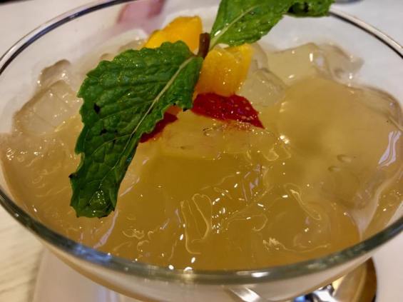 aloe vera jelly - S$5.80 dessert with drink