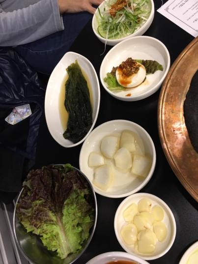 banchan 반찬 side dishes