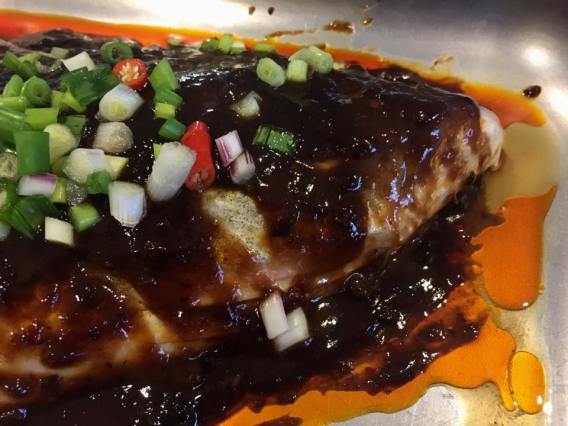 black bean sauce song fish head 松鱼头