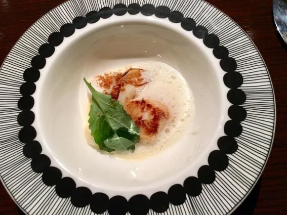 confit of hokkaido scallop