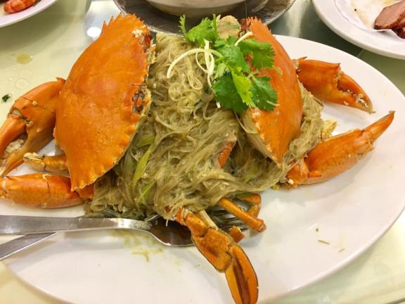 crab beehoon