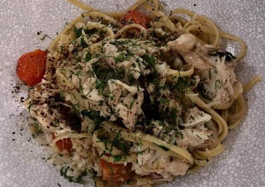 crabmeat linguine