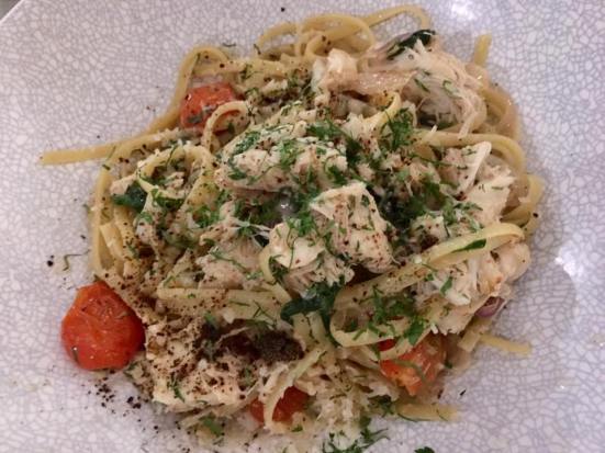 crabmeat linguine