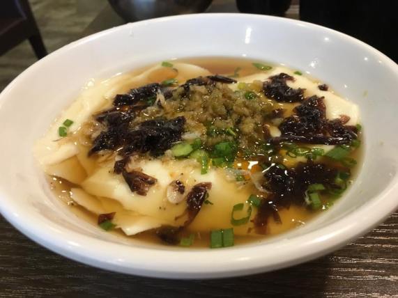 咸豆腐花salty bean curd dish
