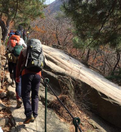 difficult parts when the ropes start