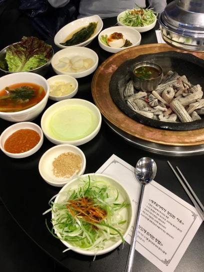 jeju blackpig bbq dinner