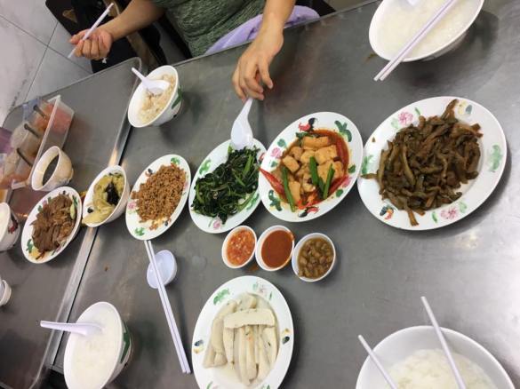 lunch at joo seng teochew muay
