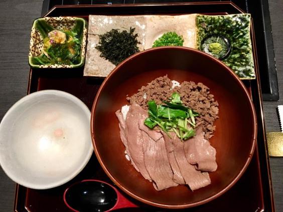 ohmi wagyu mabushi set