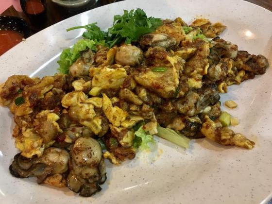oyster omelette