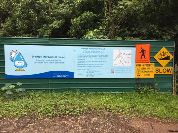 drainage project diversion - rail corridor