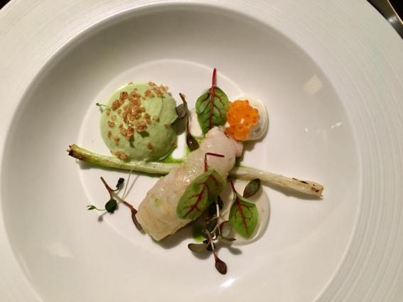 scottish langoustine with cod roe